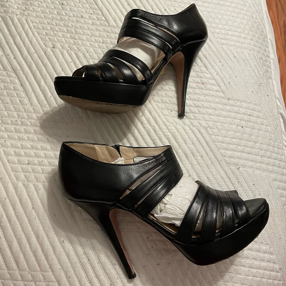 Prada Shoes - Authentic Prada black leather heels